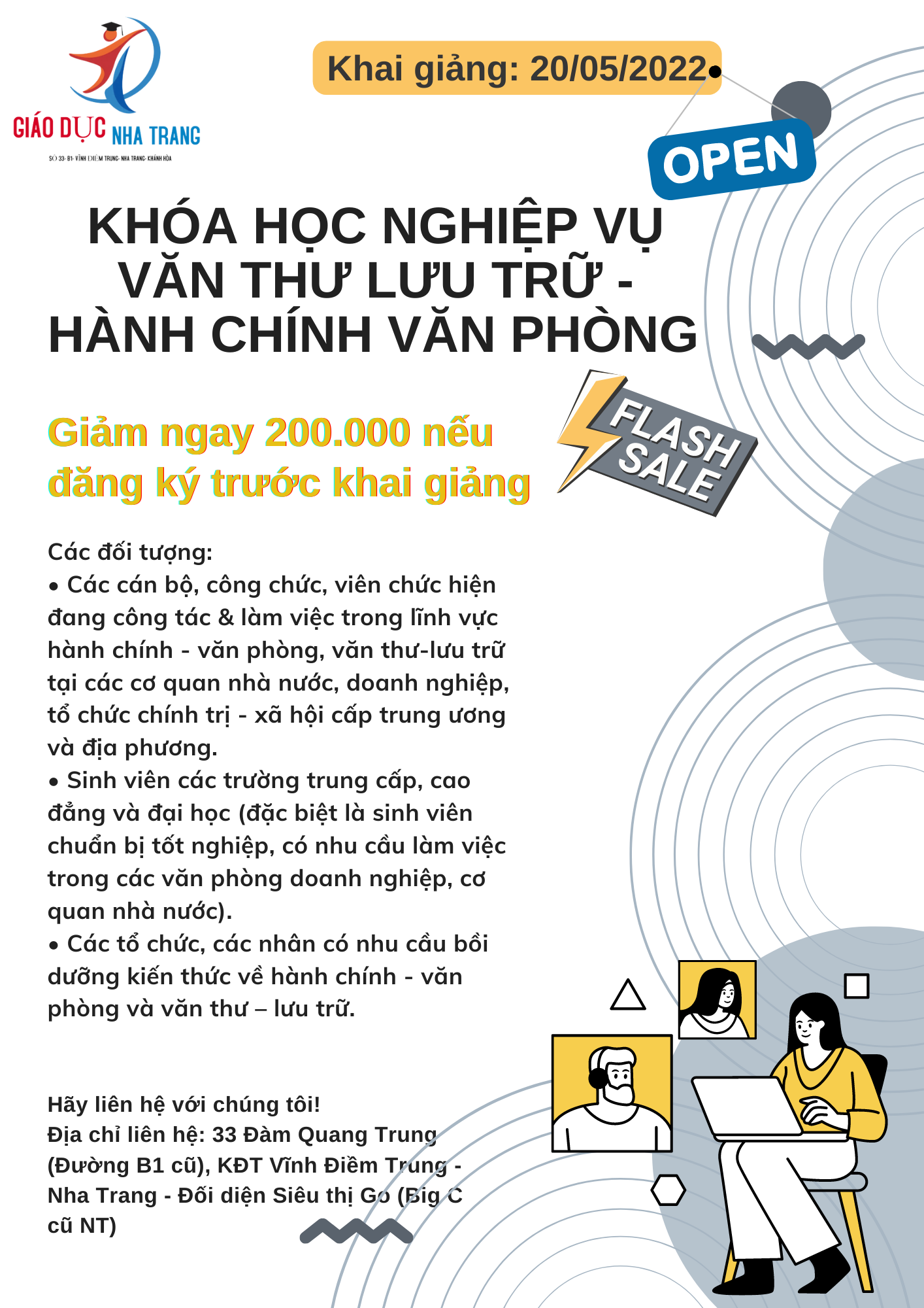 KHÓA HỌC NGHIỆP VỤ VĂN THƯ LƯU TRỮ TẠI NHA TRANG